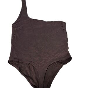 Lululemon bodysuit brown chocolate size s/p balletcore